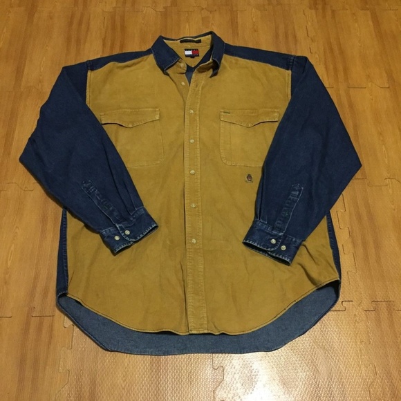tommy jeans corduroy shirt